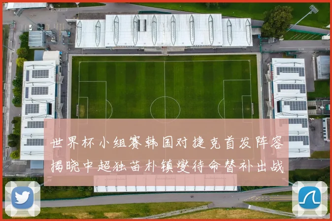 世界杯小组赛韩国对捷克首发阵容揭晓中超独苗朴镇燮待命替补出战
